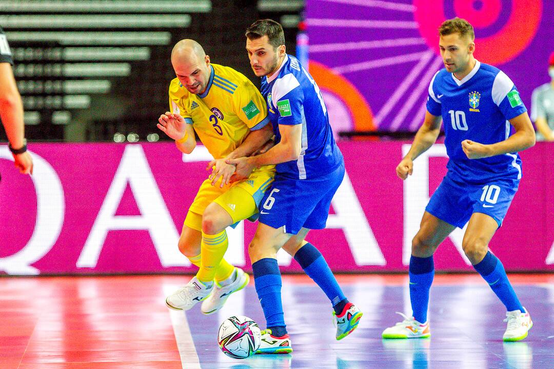 Brazilija – Kazachstanas 4:2 | Futsalo PČ