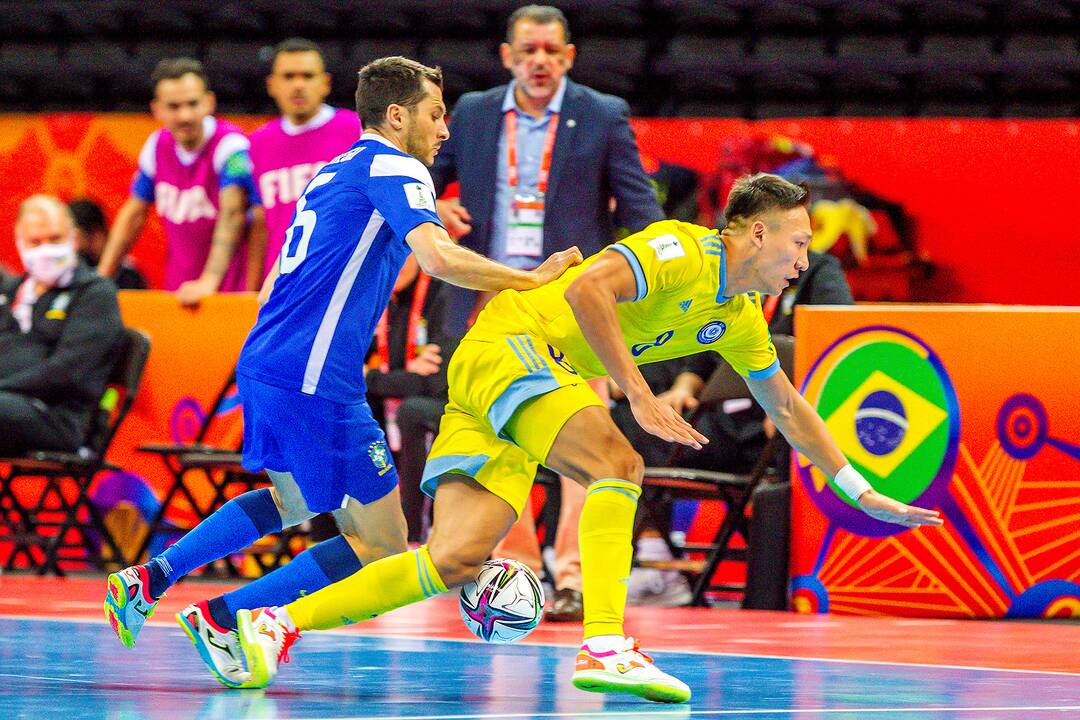 Brazilija – Kazachstanas 4:2 | Futsalo PČ