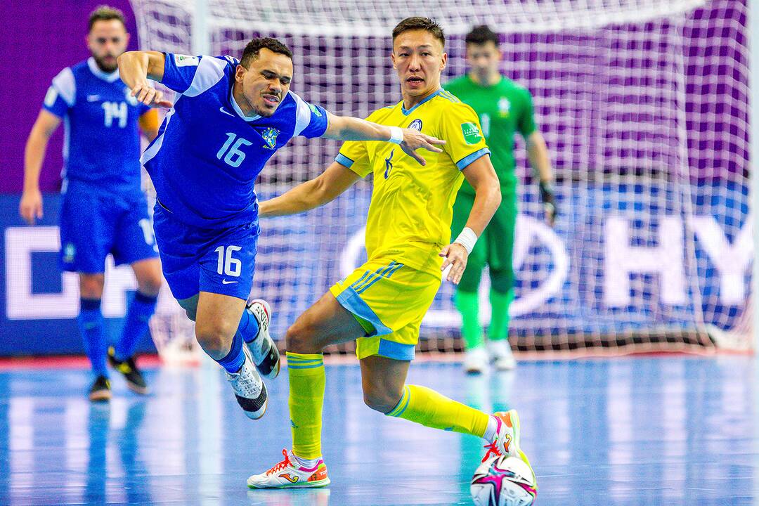 Brazilija – Kazachstanas 4:2 | Futsalo PČ
