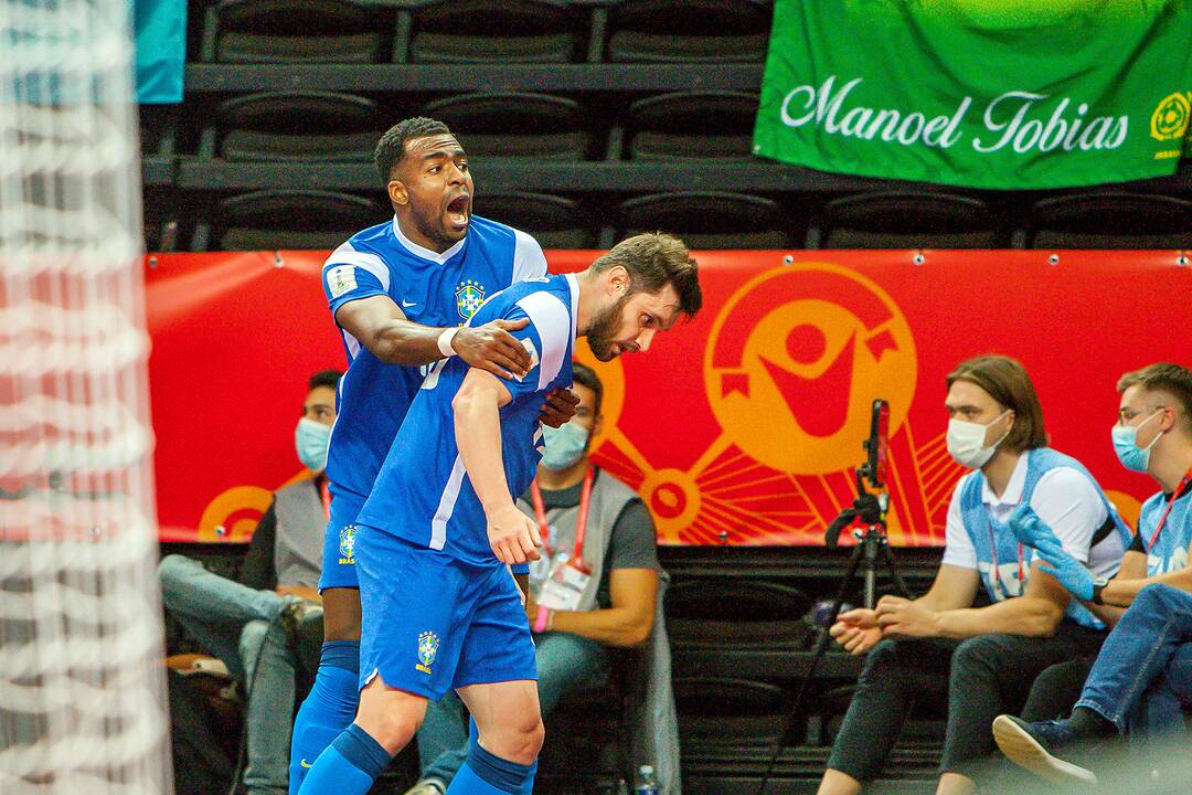 Brazilija – Kazachstanas 4:2 | Futsalo PČ