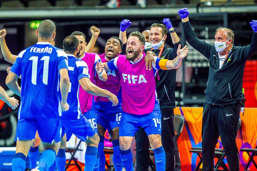 Brazilija – Kazachstanas 4:2 | Futsalo PČ