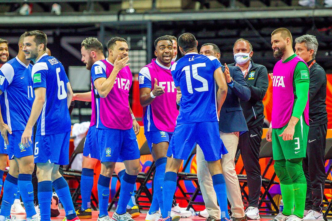 Brazilija – Kazachstanas 4:2 | Futsalo PČ