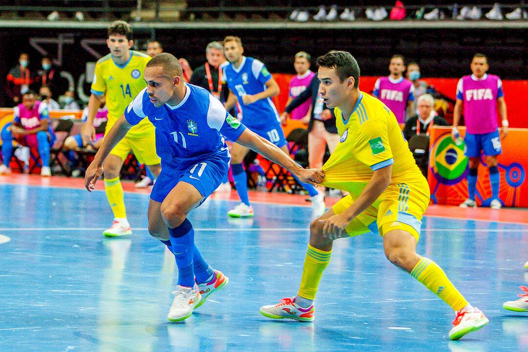 Brazilija – Kazachstanas 4:2 | Futsalo PČ