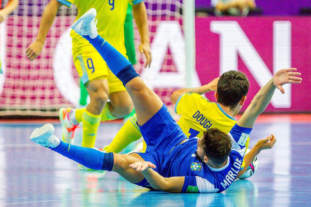 Brazilija – Kazachstanas 4:2 | Futsalo PČ