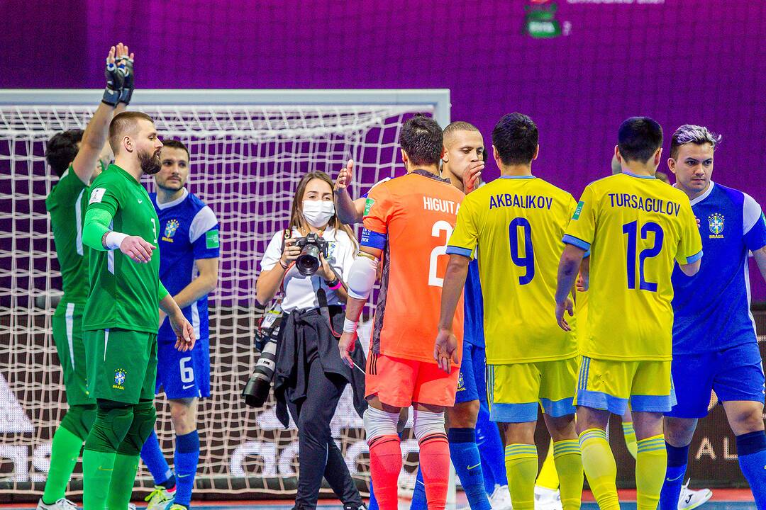 Brazilija – Kazachstanas 4:2 | Futsalo PČ