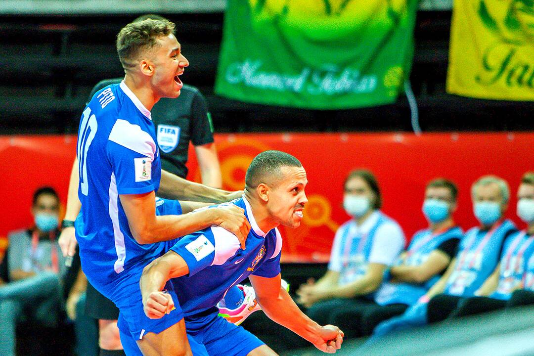 Brazilija – Kazachstanas 4:2 | Futsalo PČ