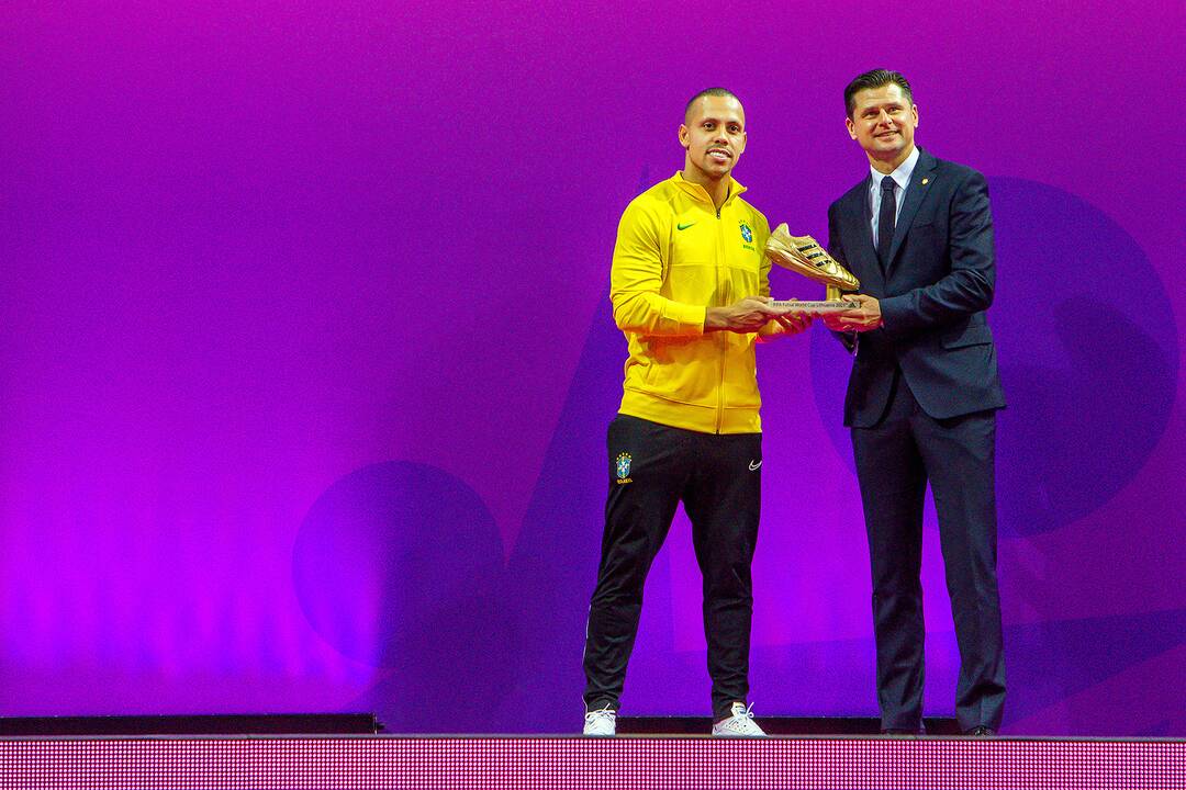 Futsalo pasaulio čempionato uždarymas ir apdovanojimai