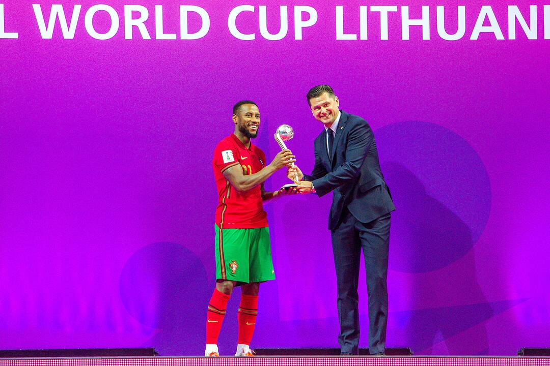 Futsalo pasaulio čempionato uždarymas ir apdovanojimai