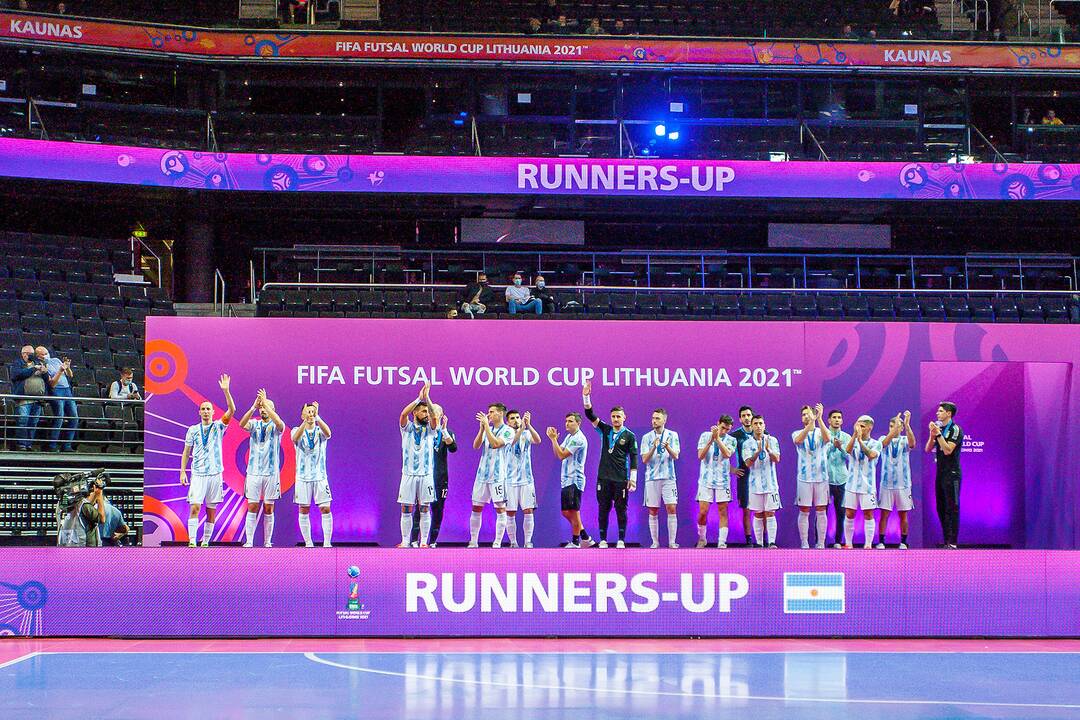 Futsalo pasaulio čempionato uždarymas ir apdovanojimai