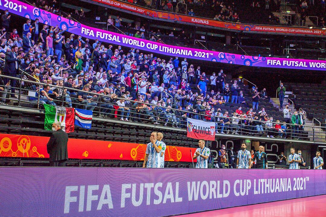 Futsalo pasaulio čempionato uždarymas ir apdovanojimai