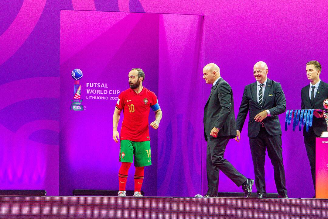 Futsalo pasaulio čempionato uždarymas ir apdovanojimai