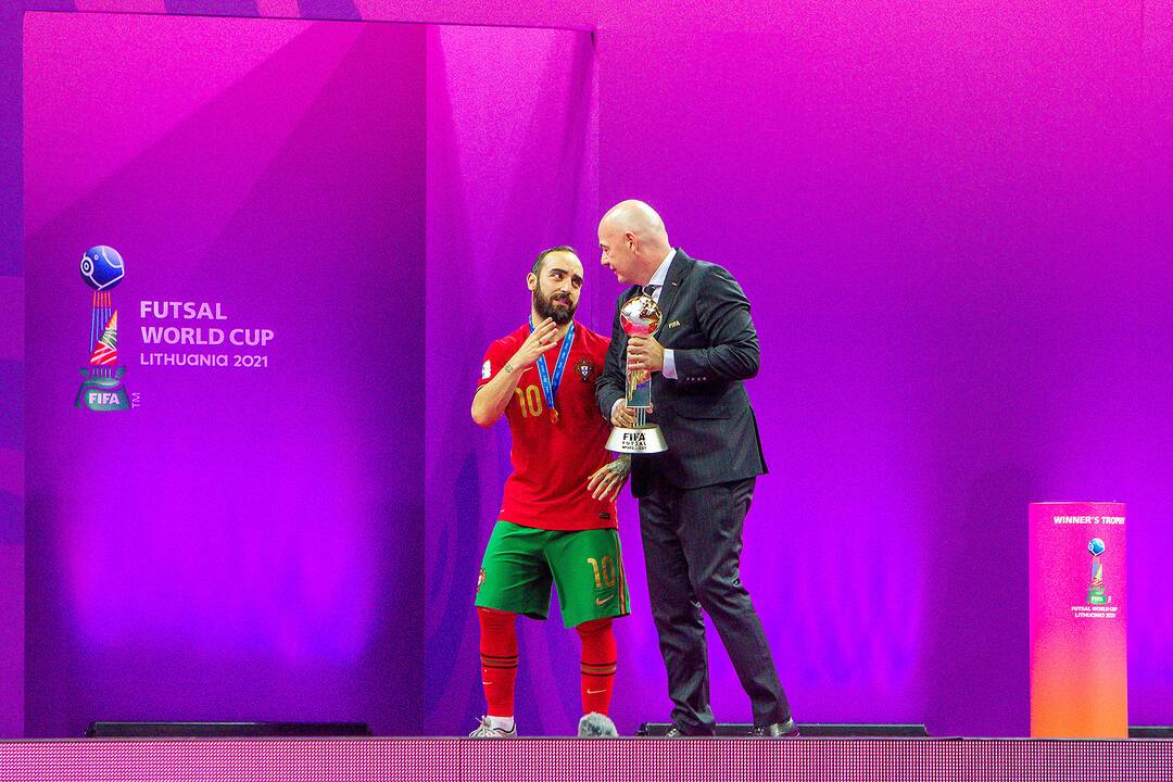 Futsalo pasaulio čempionato uždarymas ir apdovanojimai