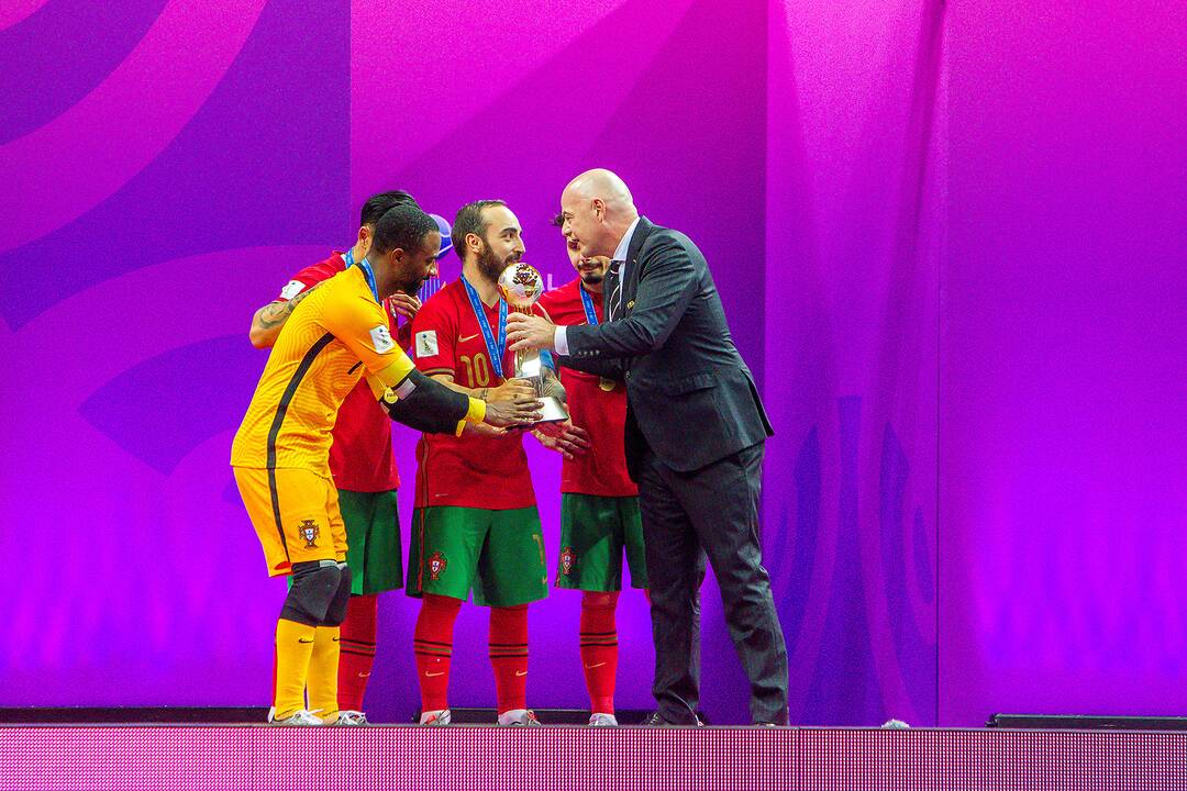 Futsalo pasaulio čempionato uždarymas ir apdovanojimai