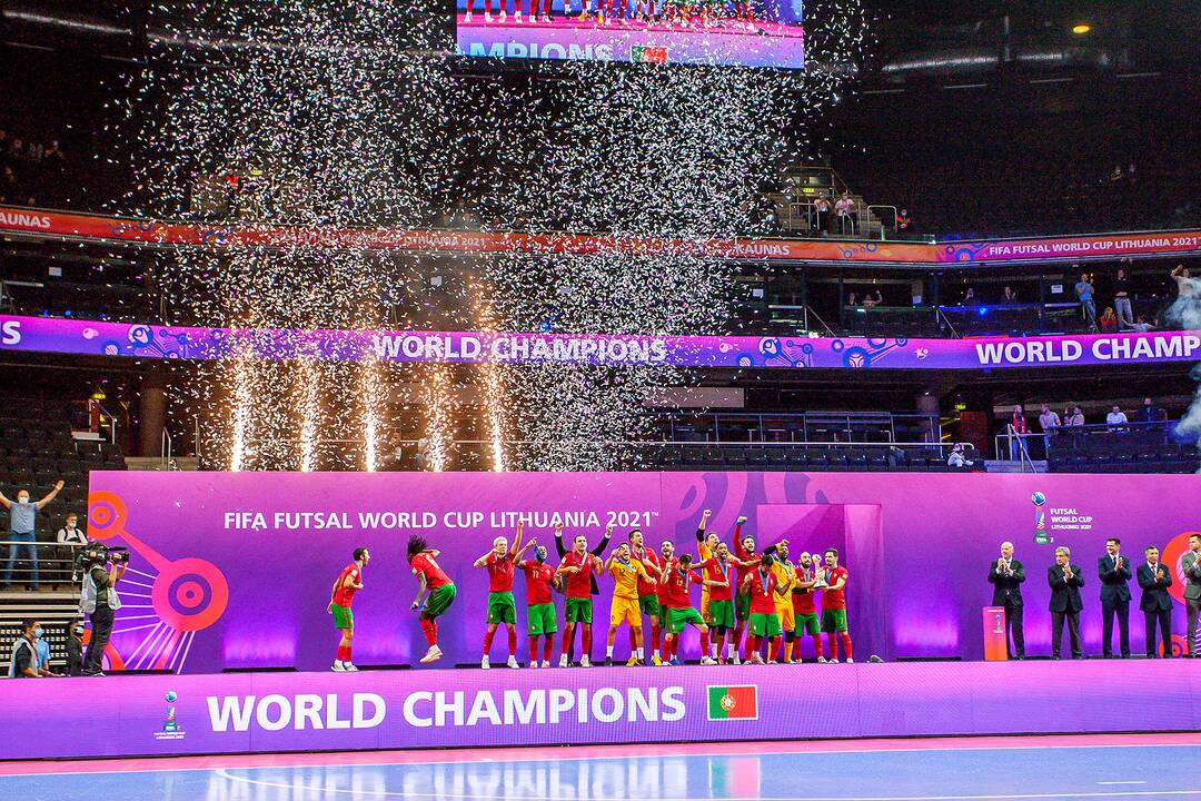 Futsalo pasaulio čempionato uždarymas ir apdovanojimai