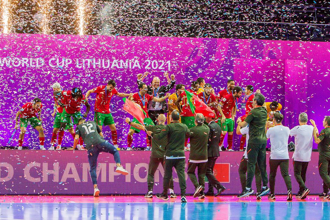 Futsalo pasaulio čempionato uždarymas ir apdovanojimai