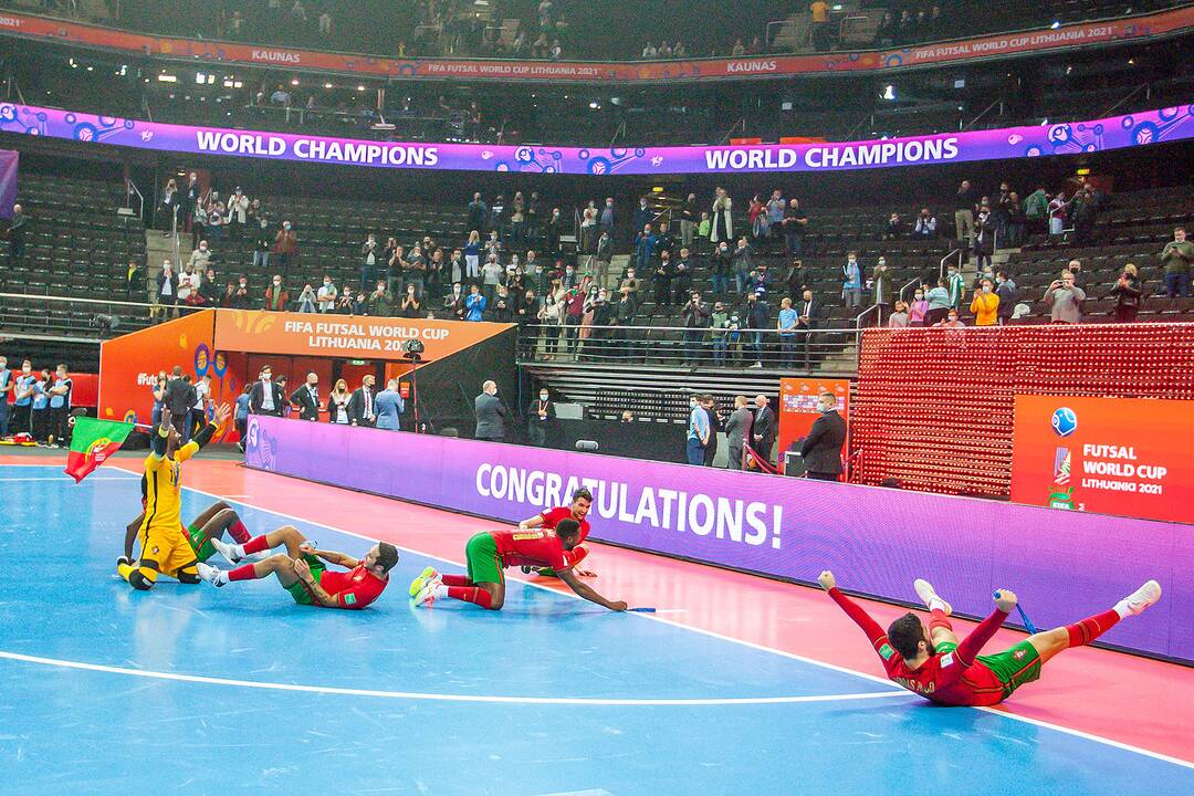 Futsalo pasaulio čempionato uždarymas ir apdovanojimai