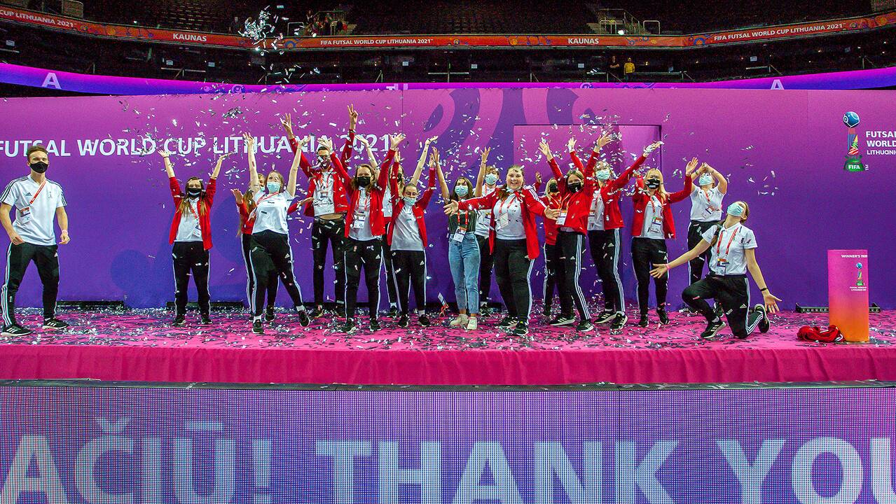Futsalo pasaulio čempionato uždarymas ir apdovanojimai