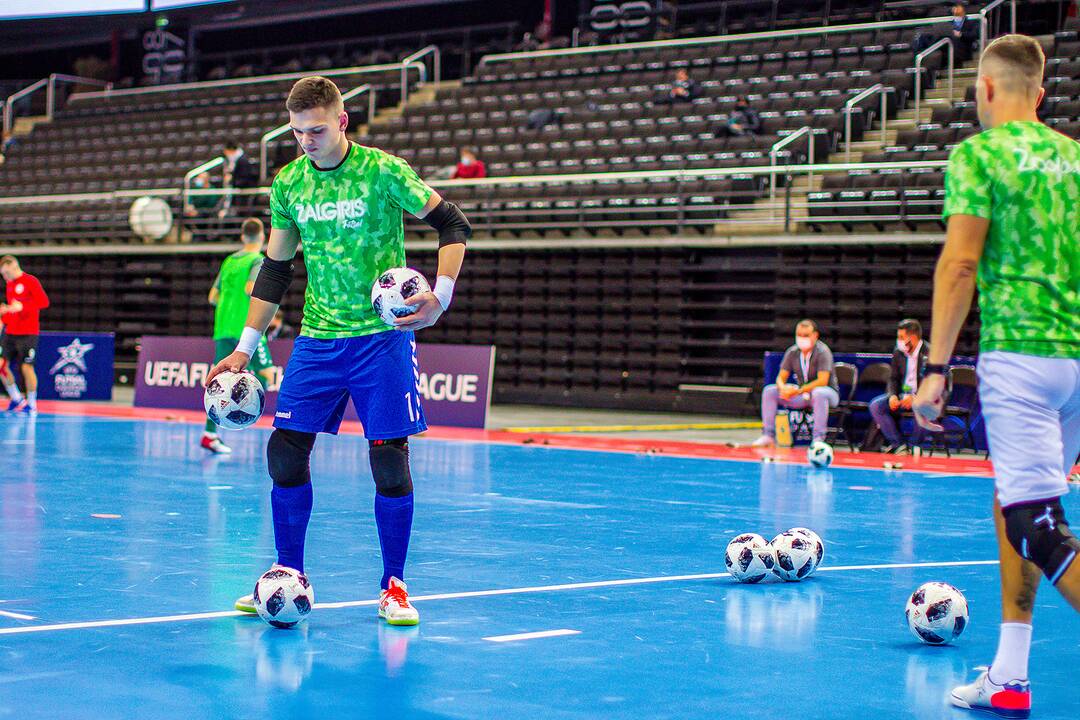 „Kauno Žalgiris“ – „Viten“ 3:3 | Futsalas. UEFA ČL