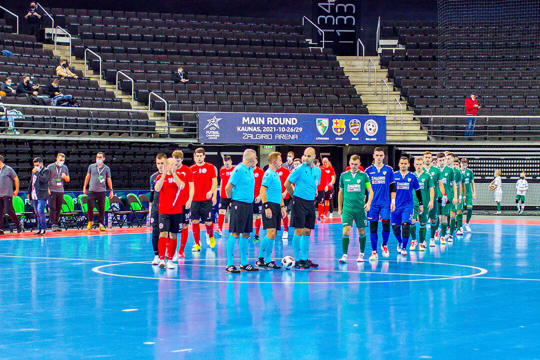 „Kauno Žalgiris“ – „Viten“ 3:3 | Futsalas. UEFA ČL