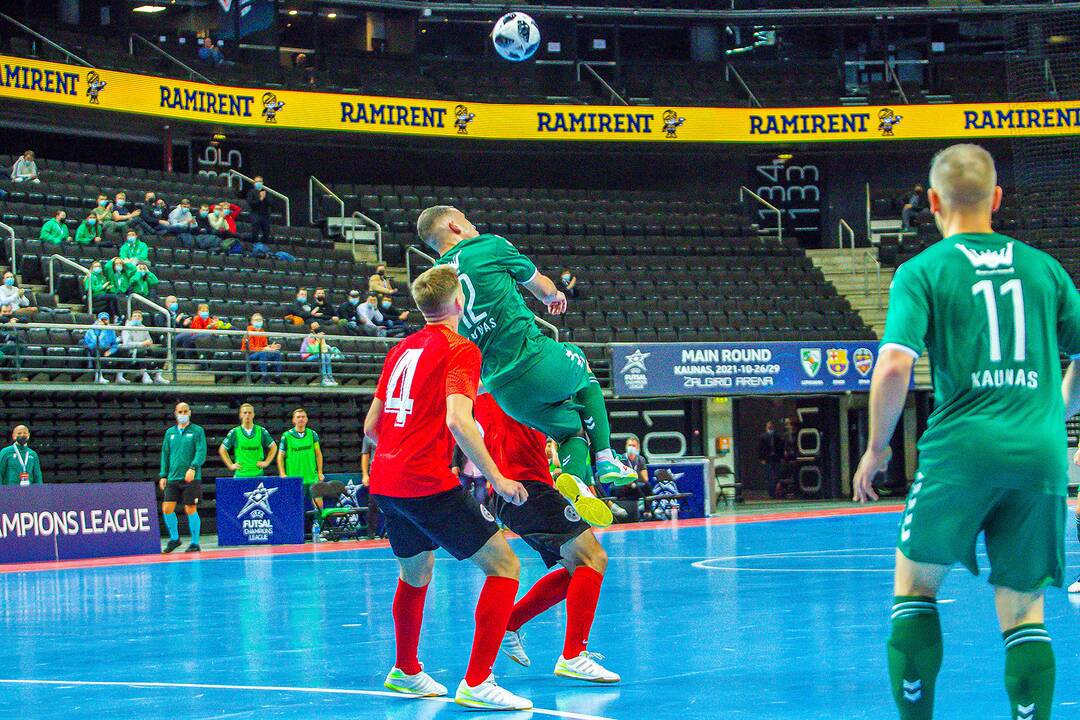 „Kauno Žalgiris“ – „Viten“ 3:3 | Futsalas. UEFA ČL