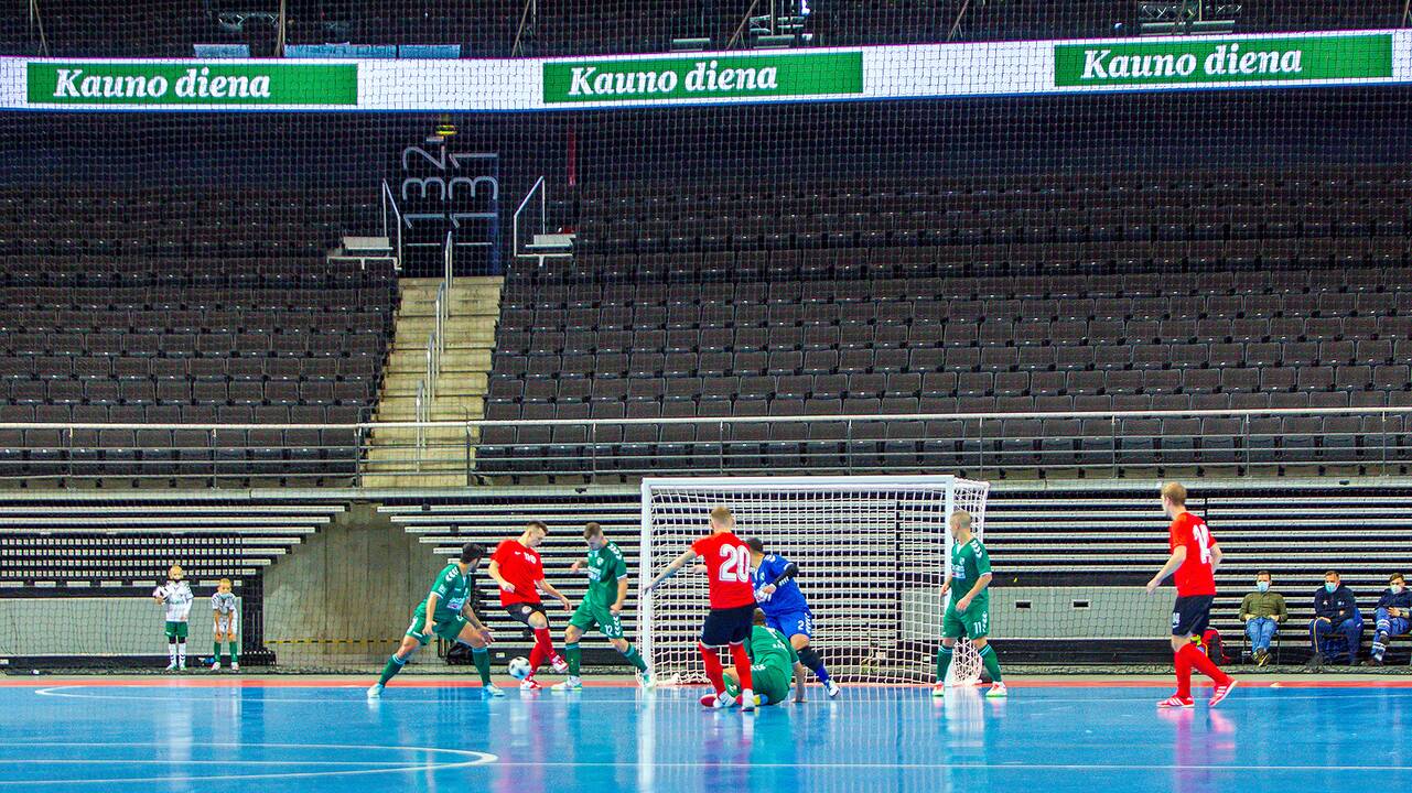 „Kauno Žalgiris“ – „Viten“ 3:3 | Futsalas. UEFA ČL