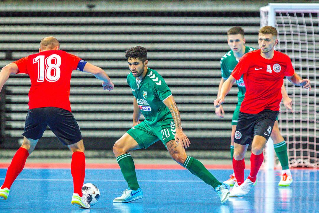 „Kauno Žalgiris“ – „Viten“ 3:3 | Futsalas. UEFA ČL
