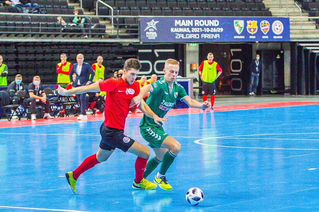 „Kauno Žalgiris“ – „Viten“ 3:3 | Futsalas. UEFA ČL