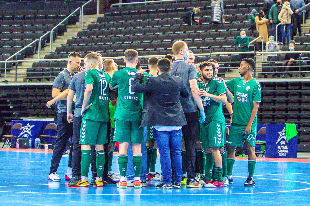 „Kauno Žalgiris“ – „Viten“ 3:3 | Futsalas. UEFA ČL