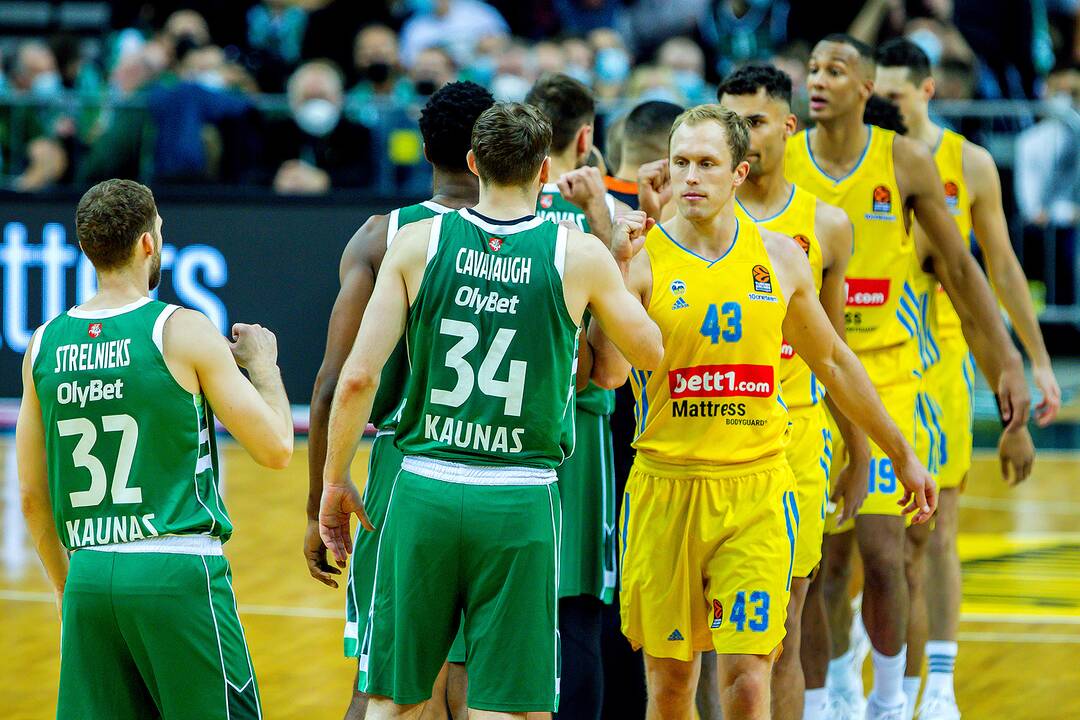 „Žalgiris“ – „Alba“ 71:79 | Eurolyga
