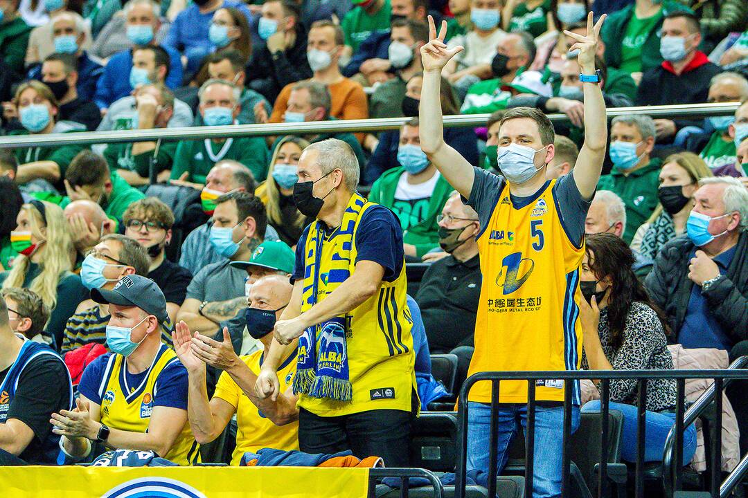 „Žalgiris“ – „Alba“ 71:79 | Eurolyga