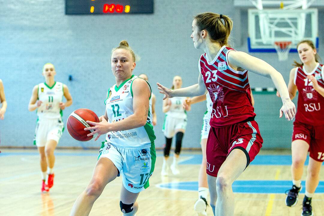 „Aistės-LSMU“ – RSU 68:63 | ML-BČ