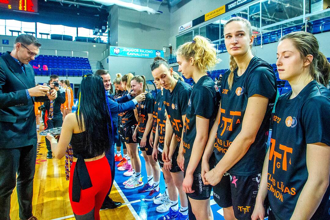 „Kibirkštis-MRU“ – Rygos TTT 62:68 | BL finalas ir apdovanojimai