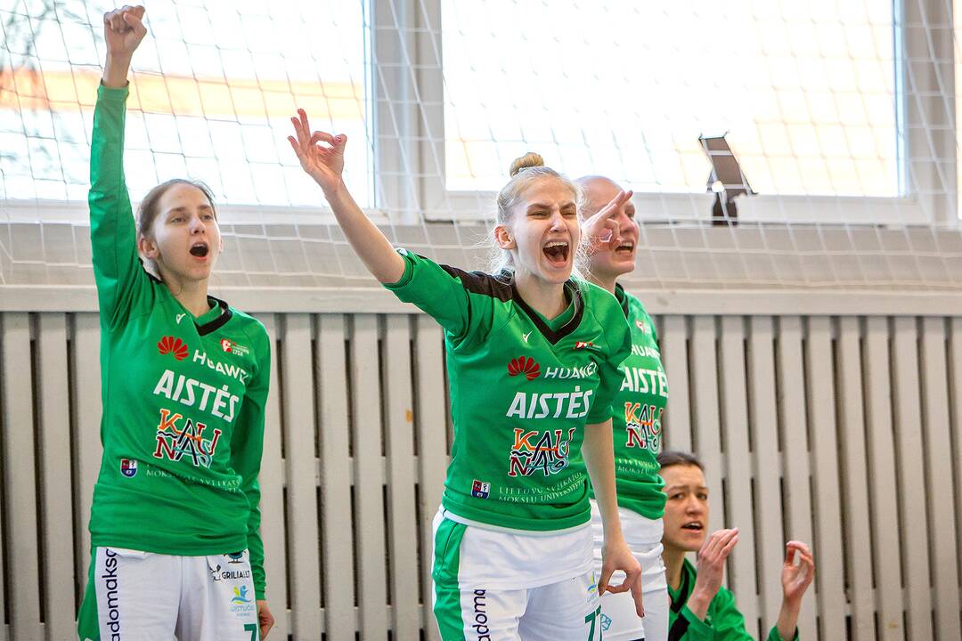 „Aistės-LSMU“– „Neptūnas“ 57:70 | ML pusfinalis