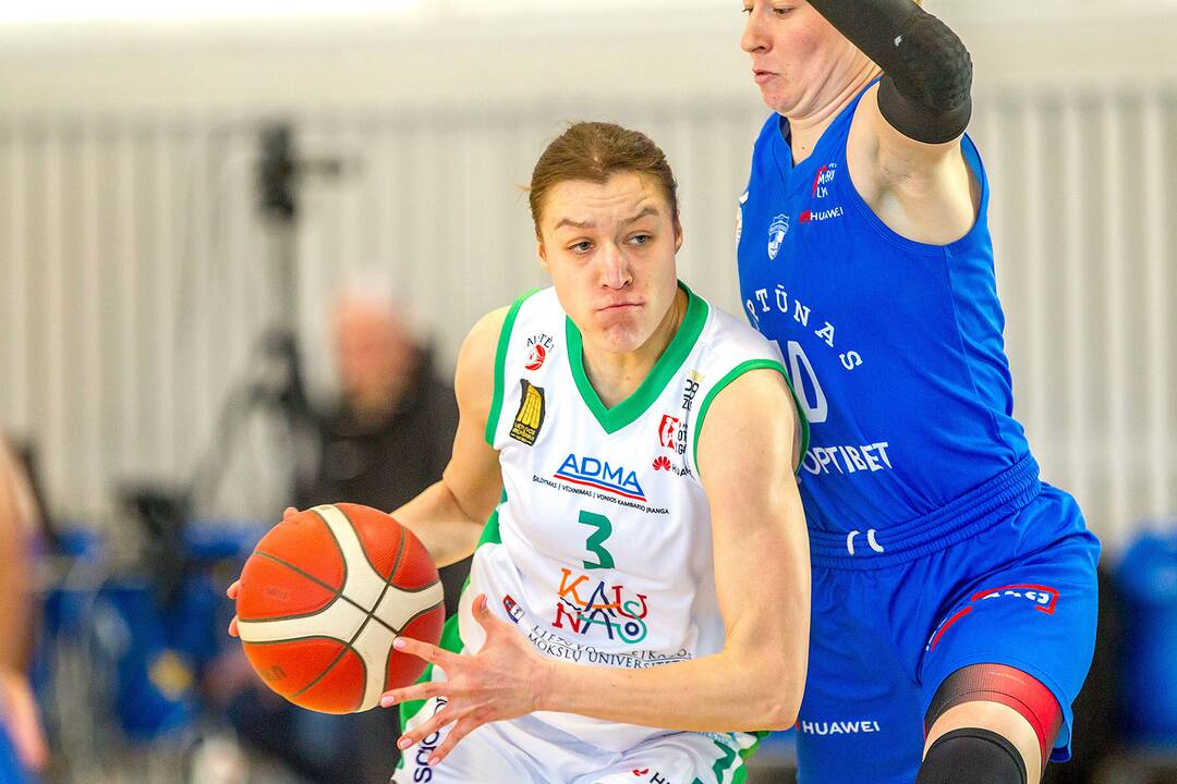 „Aistės-LSMU“– „Neptūnas“ 57:70 | ML pusfinalis