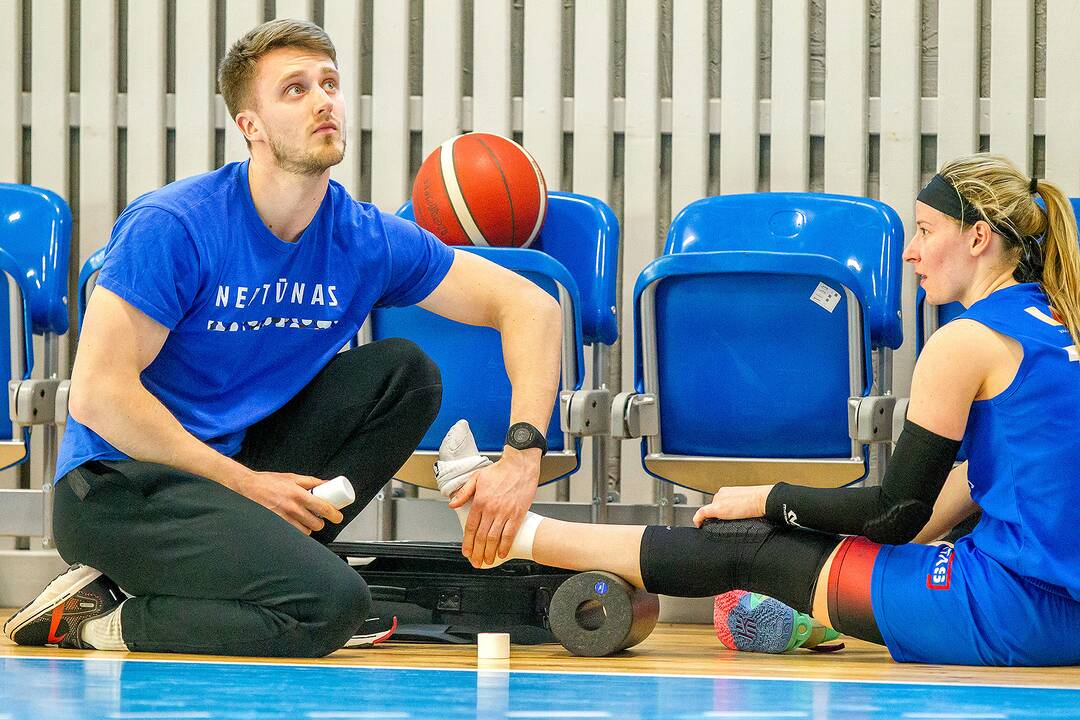 „Aistės-LSMU“– „Neptūnas“ 57:70 | ML pusfinalis