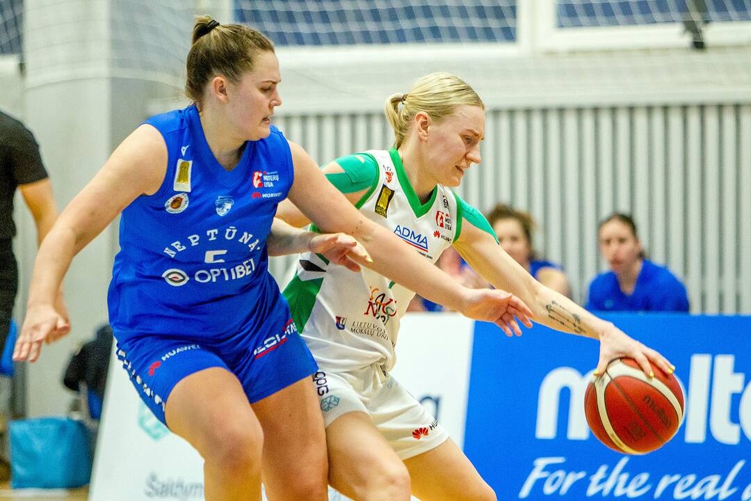 „Aistės-LSMU“– „Neptūnas“ 53:65 | ML pusfinalis