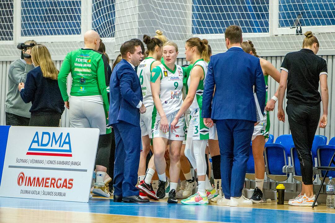 „Aistės-LSMU“– „Neptūnas“ 53:65 | ML pusfinalis