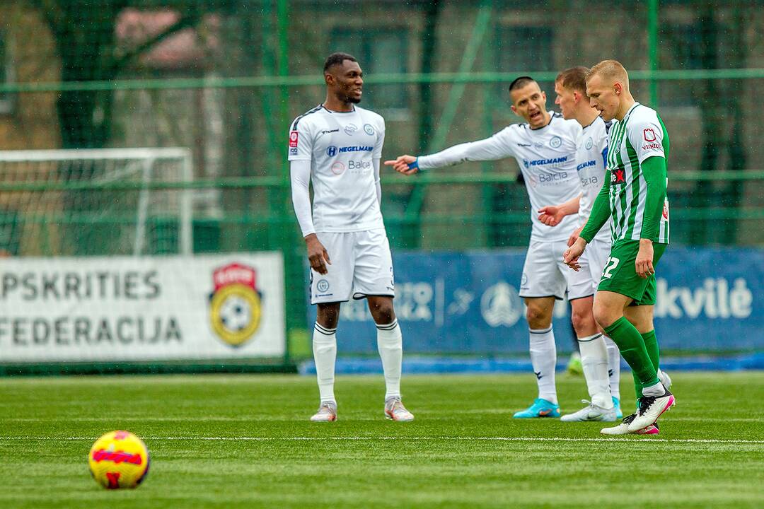 „Hegelmann“ – Vilniaus „Žalgiris“ 2:2 | A lyga
