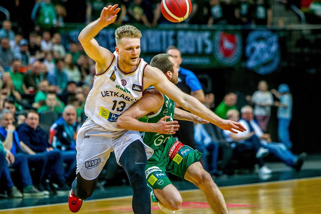 „Žalgiris“ – „Lietkabelis“ 69:73 | LKL pusfinalis