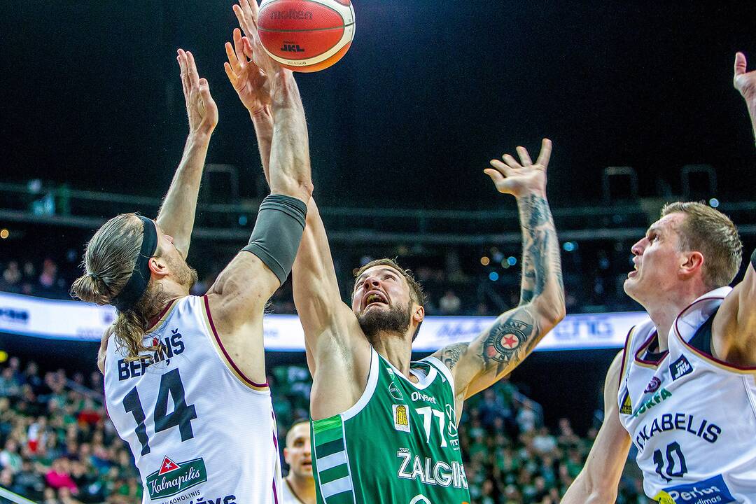 „Žalgiris“ – „Lietkabelis“ 69:73 | LKL pusfinalis