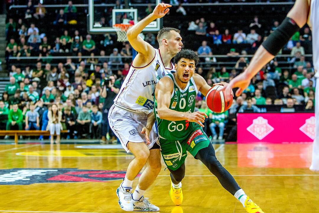 „Žalgiris“ – „Lietkabelis“ 69:73 | LKL pusfinalis