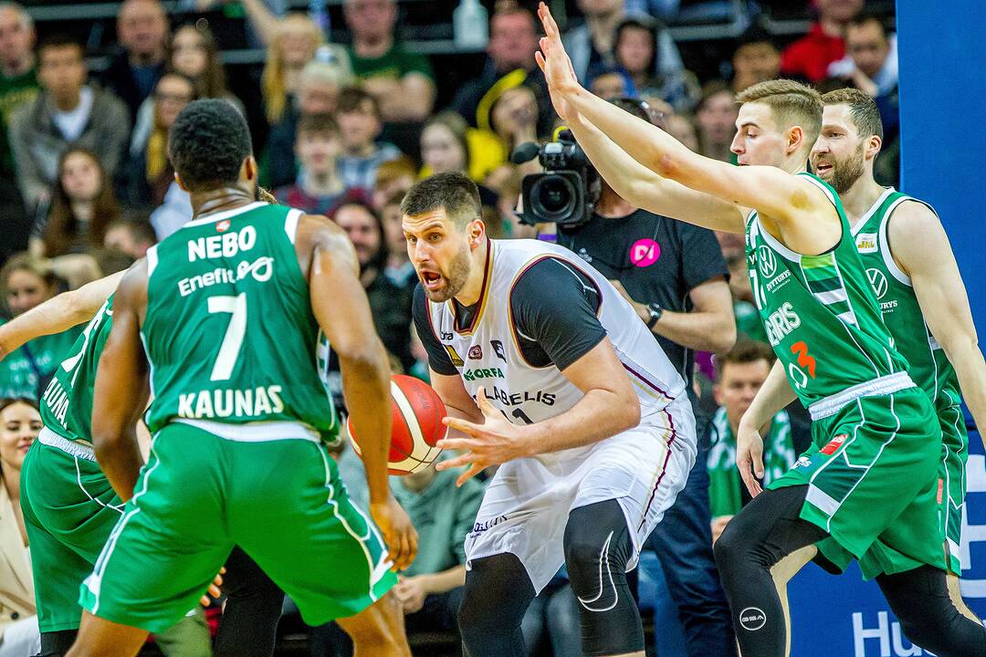 „Žalgiris“ – „Lietkabelis“ 69:73 | LKL pusfinalis