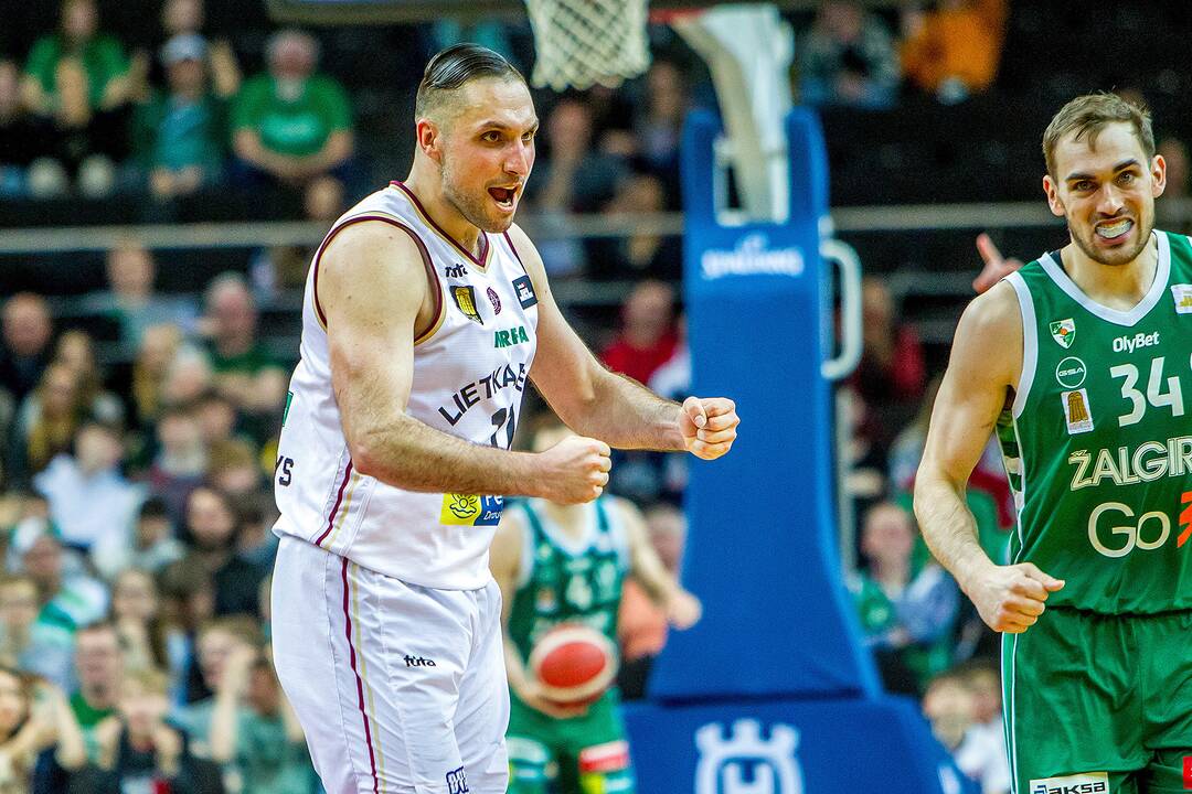 „Žalgiris“ – „Lietkabelis“ 69:73 | LKL pusfinalis