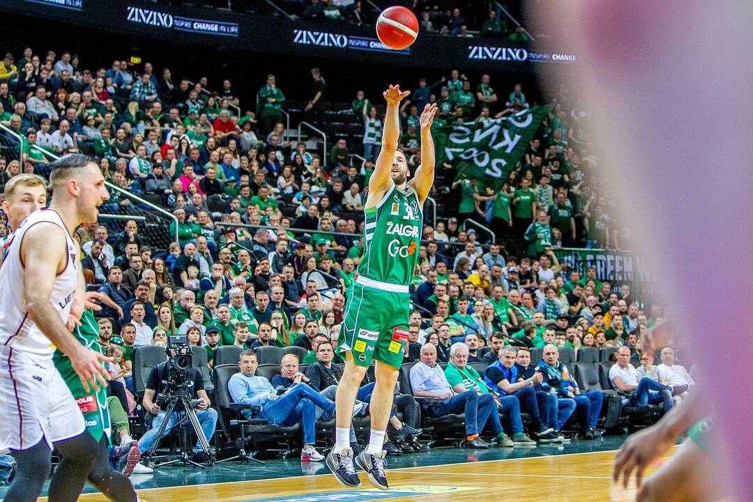 „Žalgiris“ – „Lietkabelis“ 69:73 | LKL pusfinalis