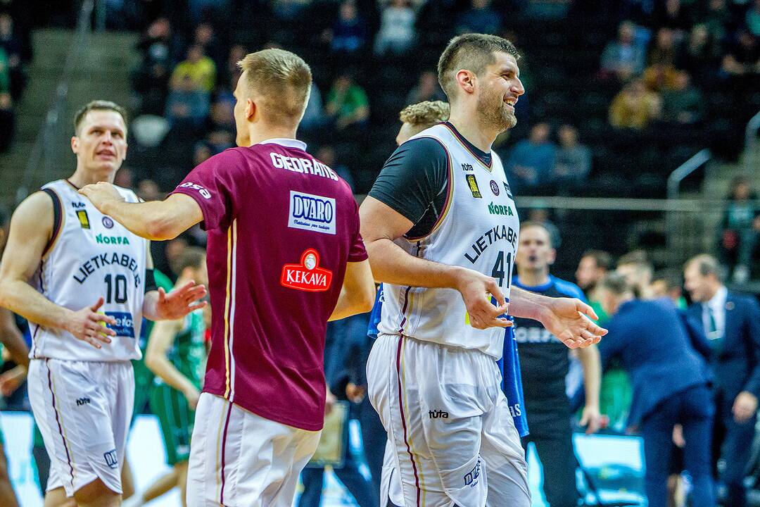 „Žalgiris“ – „Lietkabelis“ 69:73 | LKL pusfinalis