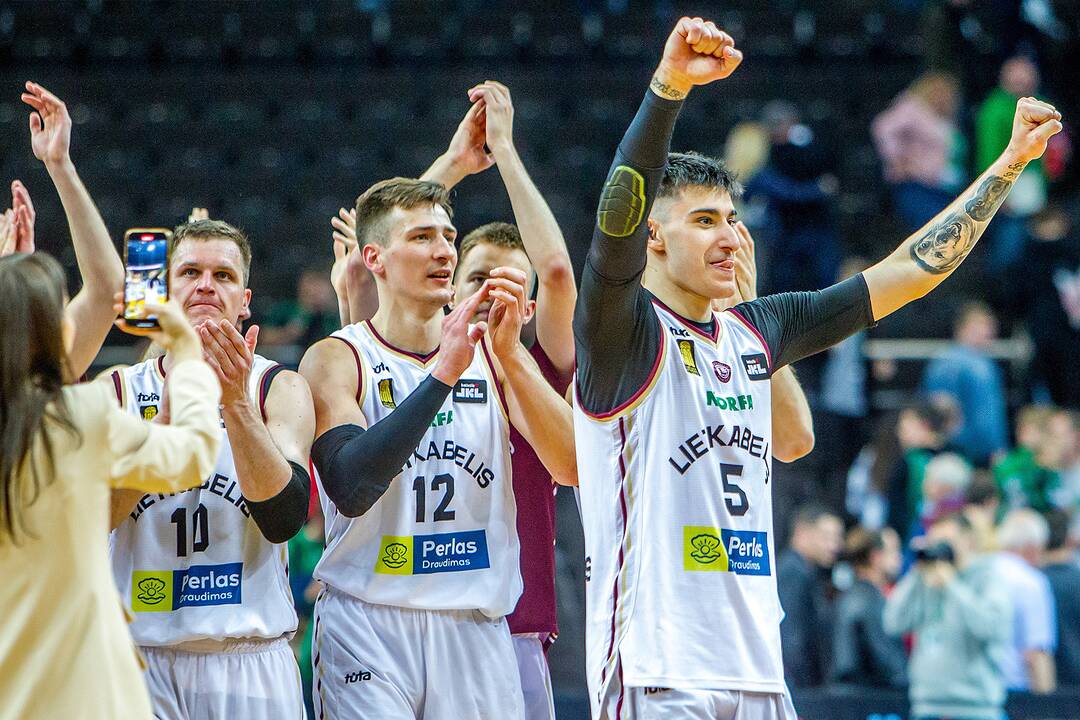 „Žalgiris“ – „Lietkabelis“ 69:73 | LKL pusfinalis