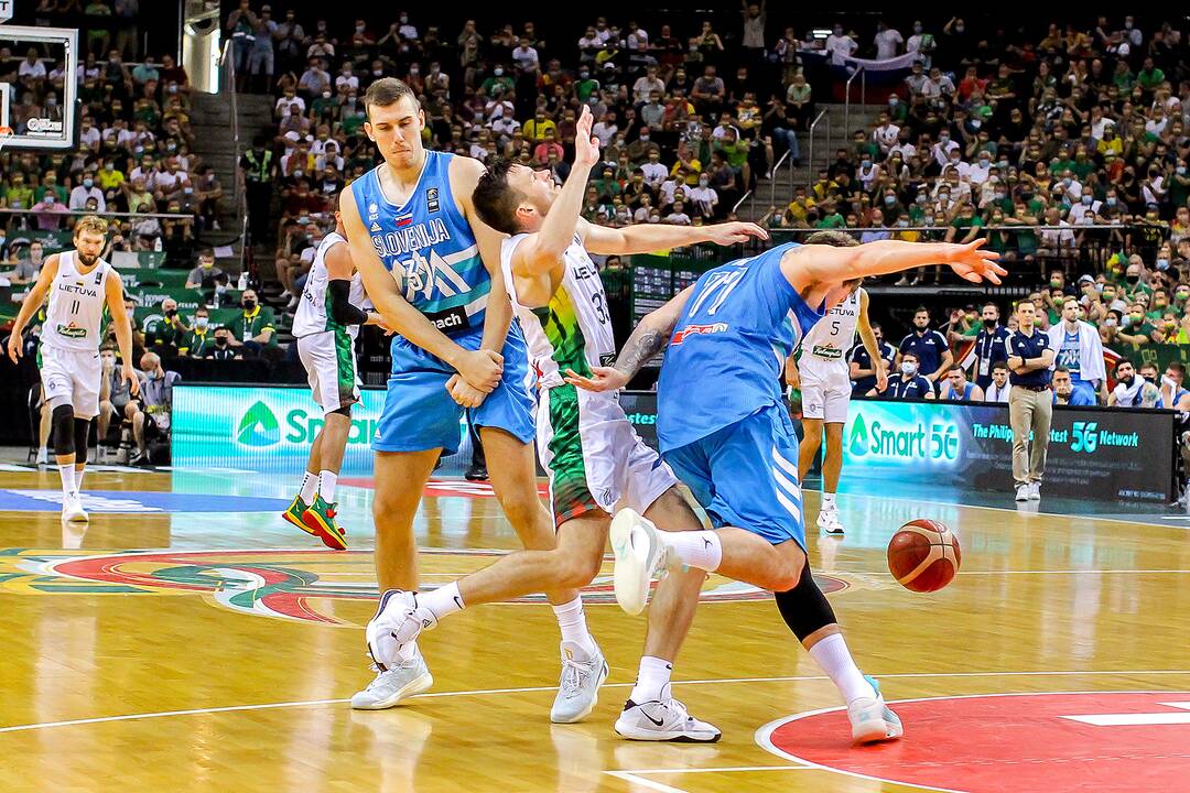 Lietuva – Slovėnija 85:96 | FIBA OAT