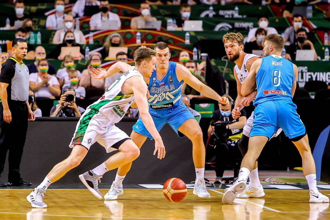 Lietuva – Slovėnija 85:96 | FIBA OAT