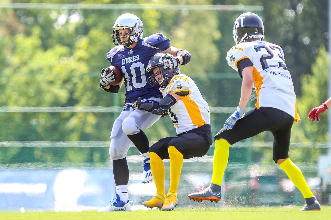 Am. futbolas: „Kaunas Dukes“ – „Tallinn Kings“ 6:20