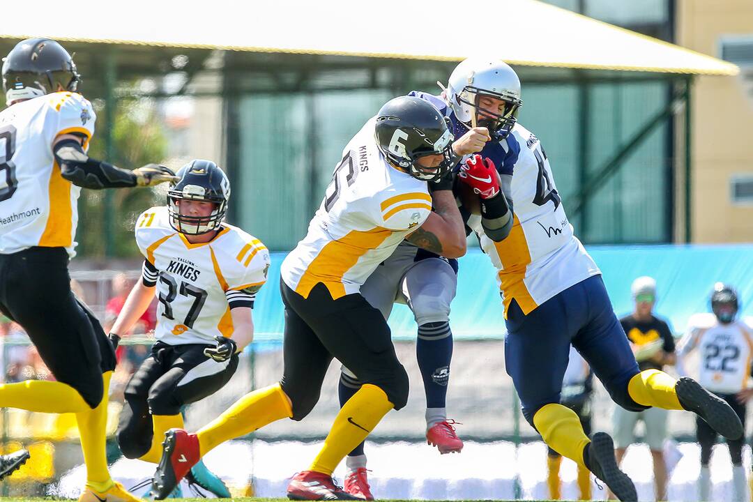 Am. futbolas: „Kaunas Dukes“ – „Tallinn Kings“ 6:20